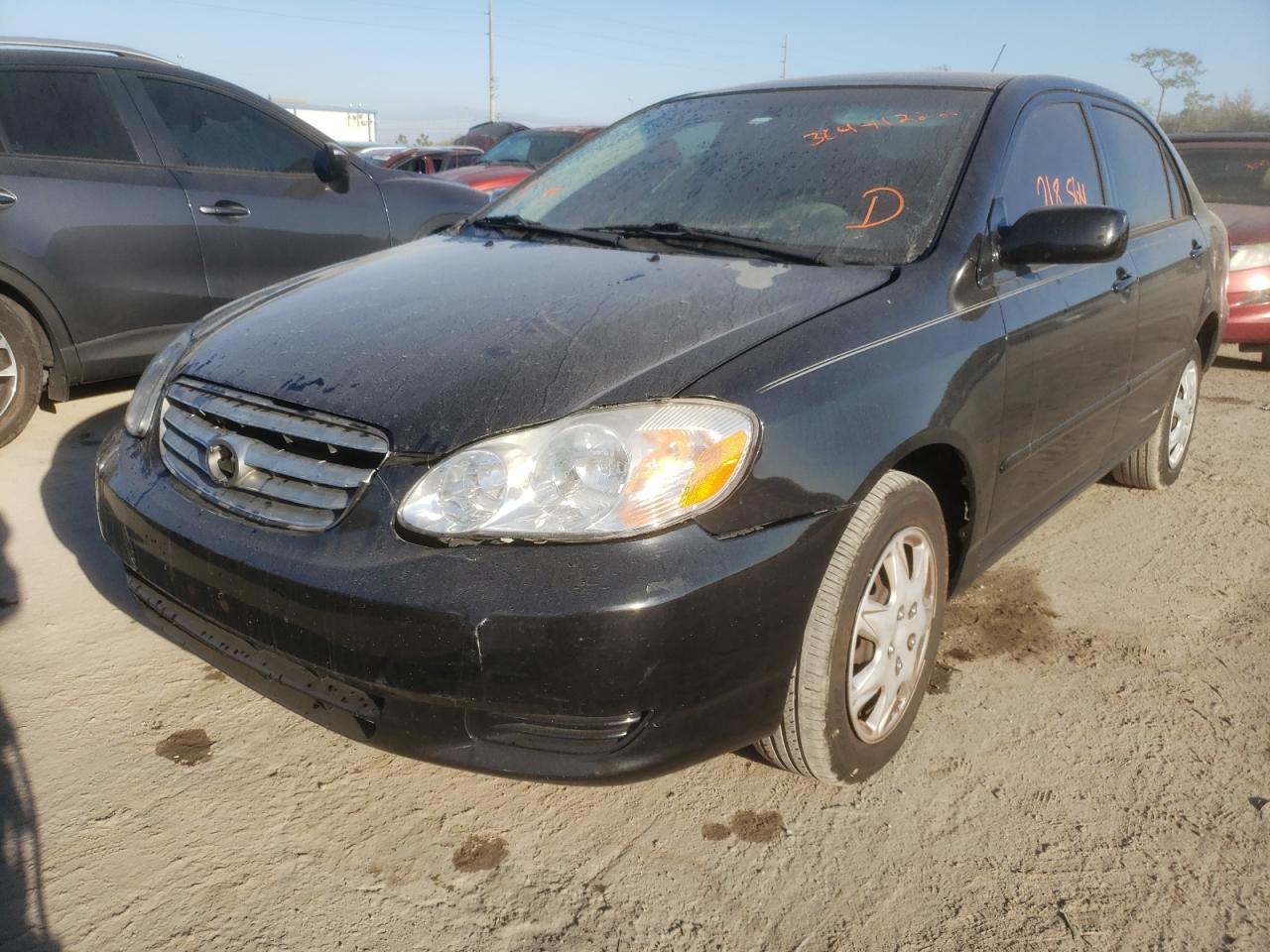 Photo 2 from auction – 2003 TOYOTA COROLLA CE with VIN JTDBR32E230012423