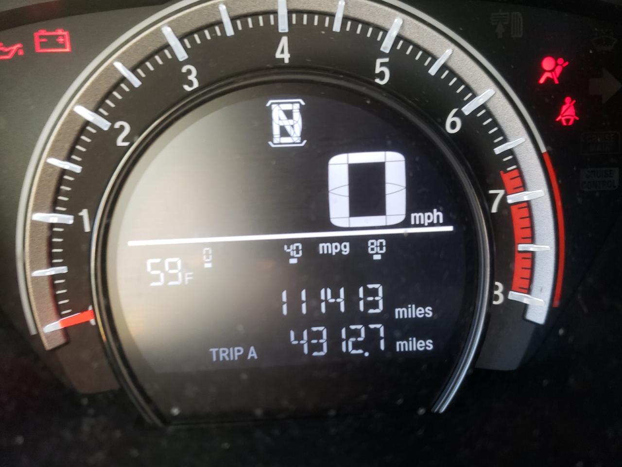 Photo 8 from auction – 2016 HONDA CIVIC LX with VIN 2HGFC2F56GH553436