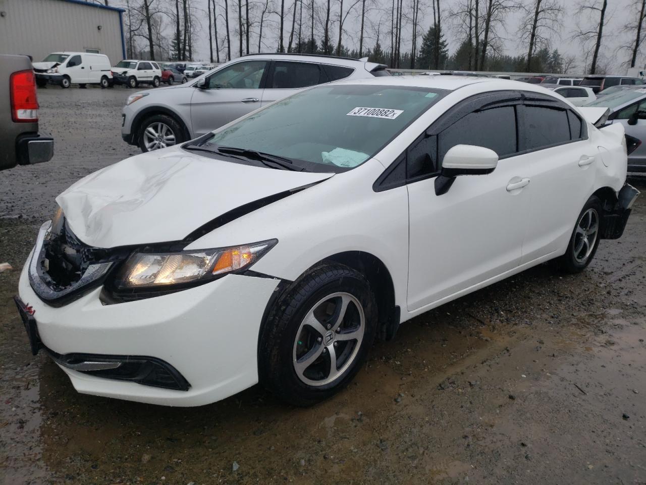 Photo 2 from auction – 2015 HONDA CIVIC SE with VIN 19XFB2F72FE211074