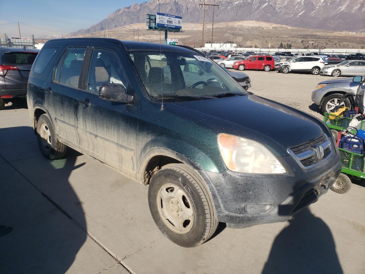 HONDA CR-V LX 2003 with VIN JHLRD78483C014598 - Photo from auction