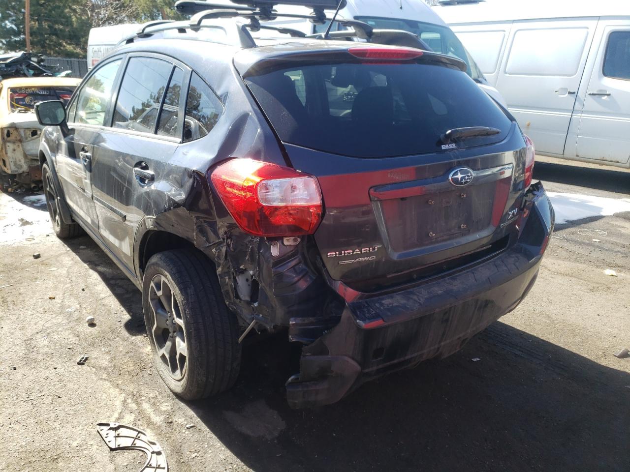 Photo 9 from auction – 2014 SUBARU XV CROSSTR with VIN JF2GPAGC5E8265040