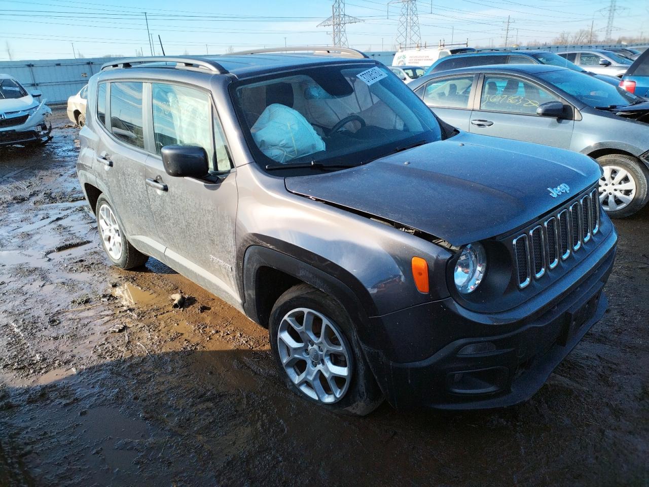 Photo 1 from auction – 2018 JEEP RENEGADE L with VIN ZACCJBBB1JPH03882