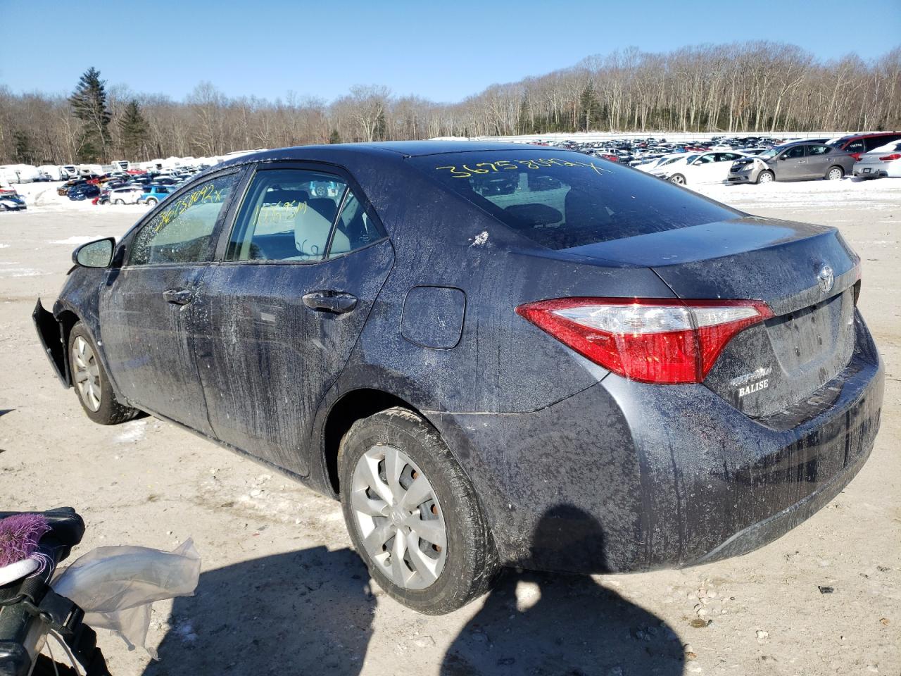 Photo 3 from auction – 2014 TOYOTA COROLLA L with VIN 2T1BURHE4EC073693