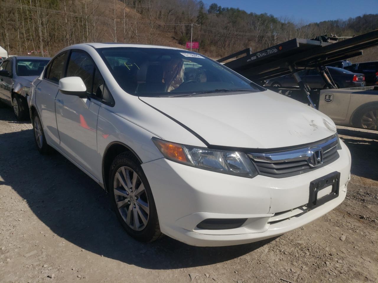 HONDA CIVIC EX 2012 with VIN 2HGFB2F83CH545706 - Photo from auction