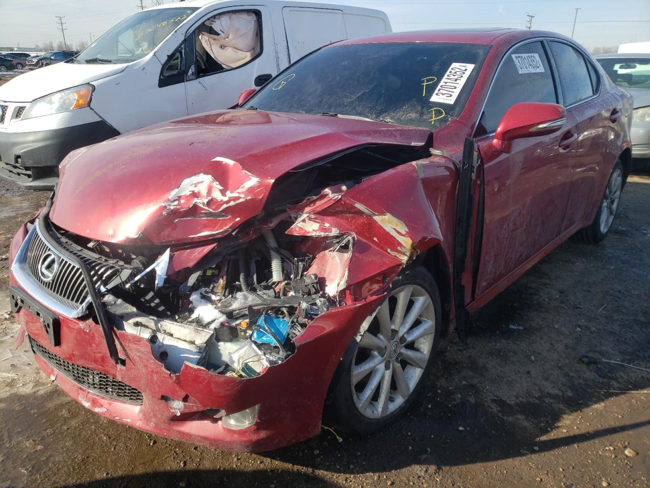 Photo 2 from auction – 2010 LEXUS IS 250 with VIN JTHCF5C26A5038244