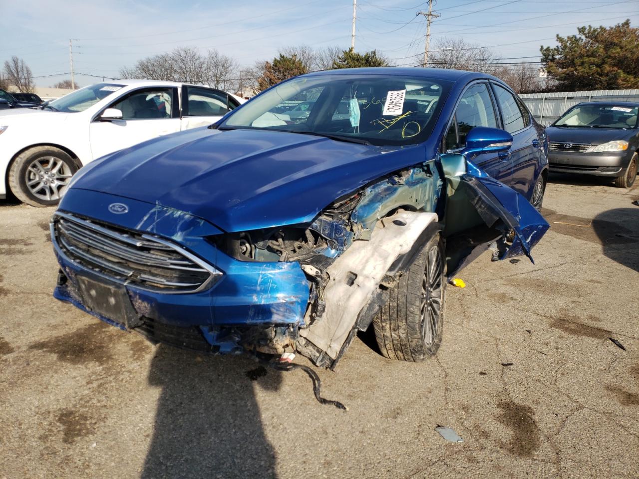 Photo 2 from auction – 2017 FORD FUSION SE with VIN 3FA6P0H92HR120201