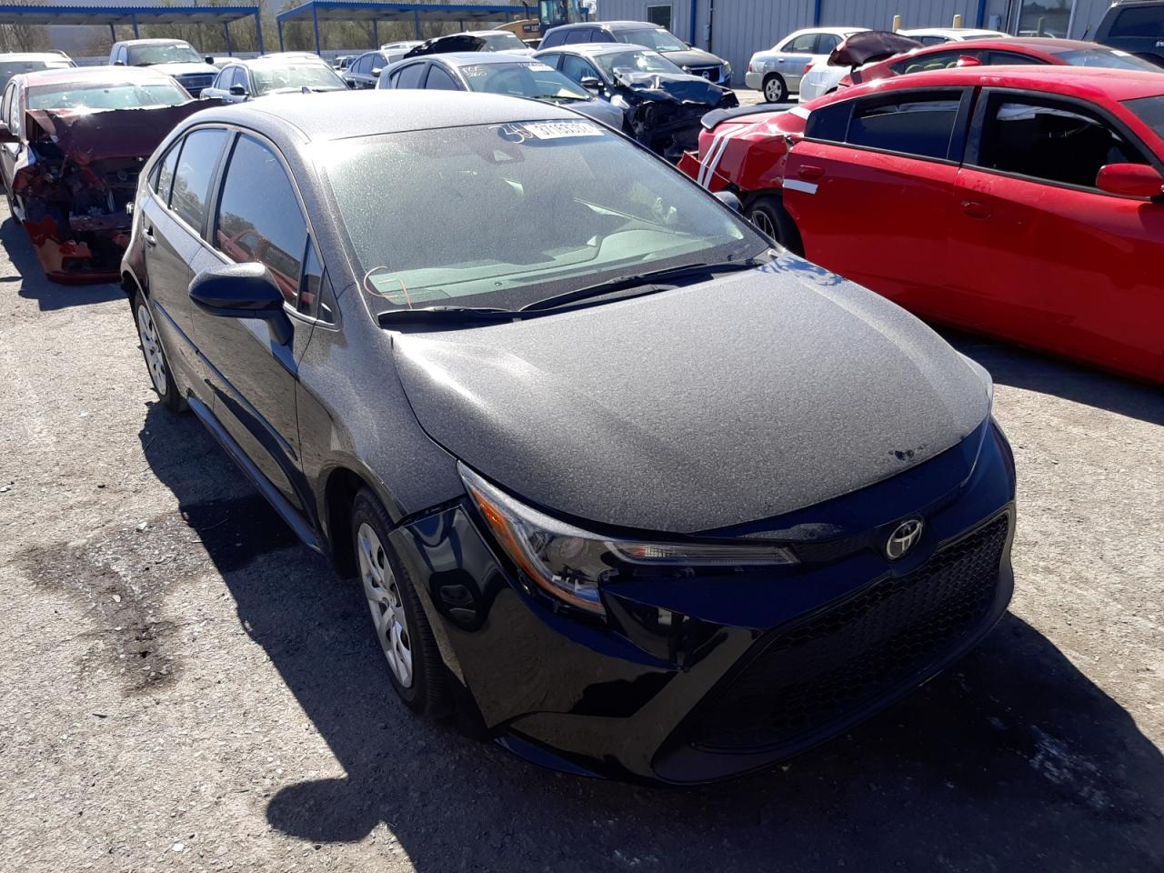 Photo 1 from auction – 2021 TOYOTA COROLLA LE with VIN 5YFEPMAE4MP177200