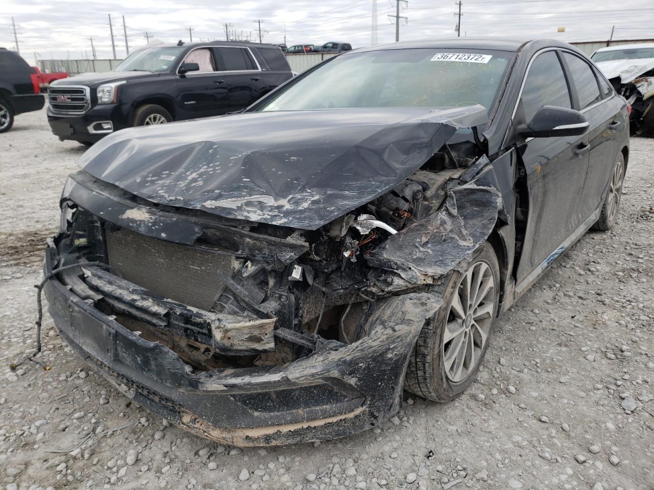Photo 2 from auction – 2015 HYUNDAI SONATA SPO with VIN 5NPE34AF4FH075917