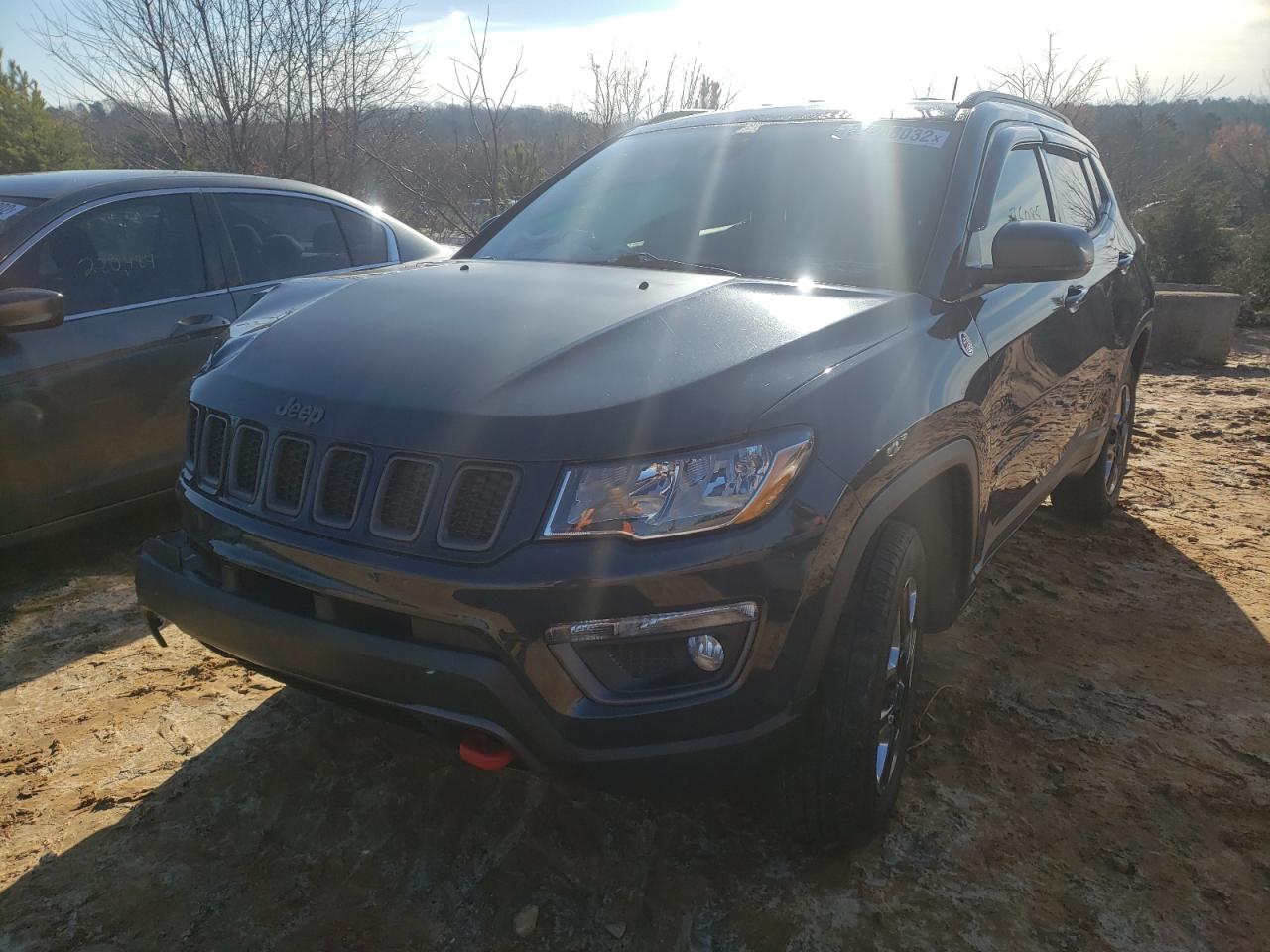 Photo 2 from auction – 2017 JEEP COMPASS TR with VIN 3C4NJDDB4HT631032