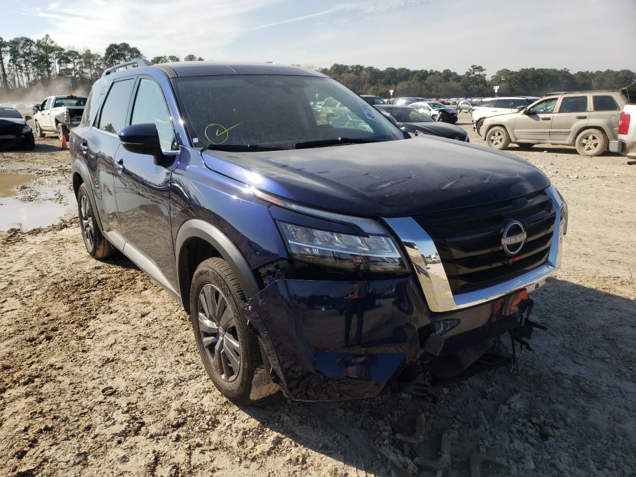 NISSAN PATHFINDER 2022 with VIN 5N1DR3BA1NC217069 - Photo from auction