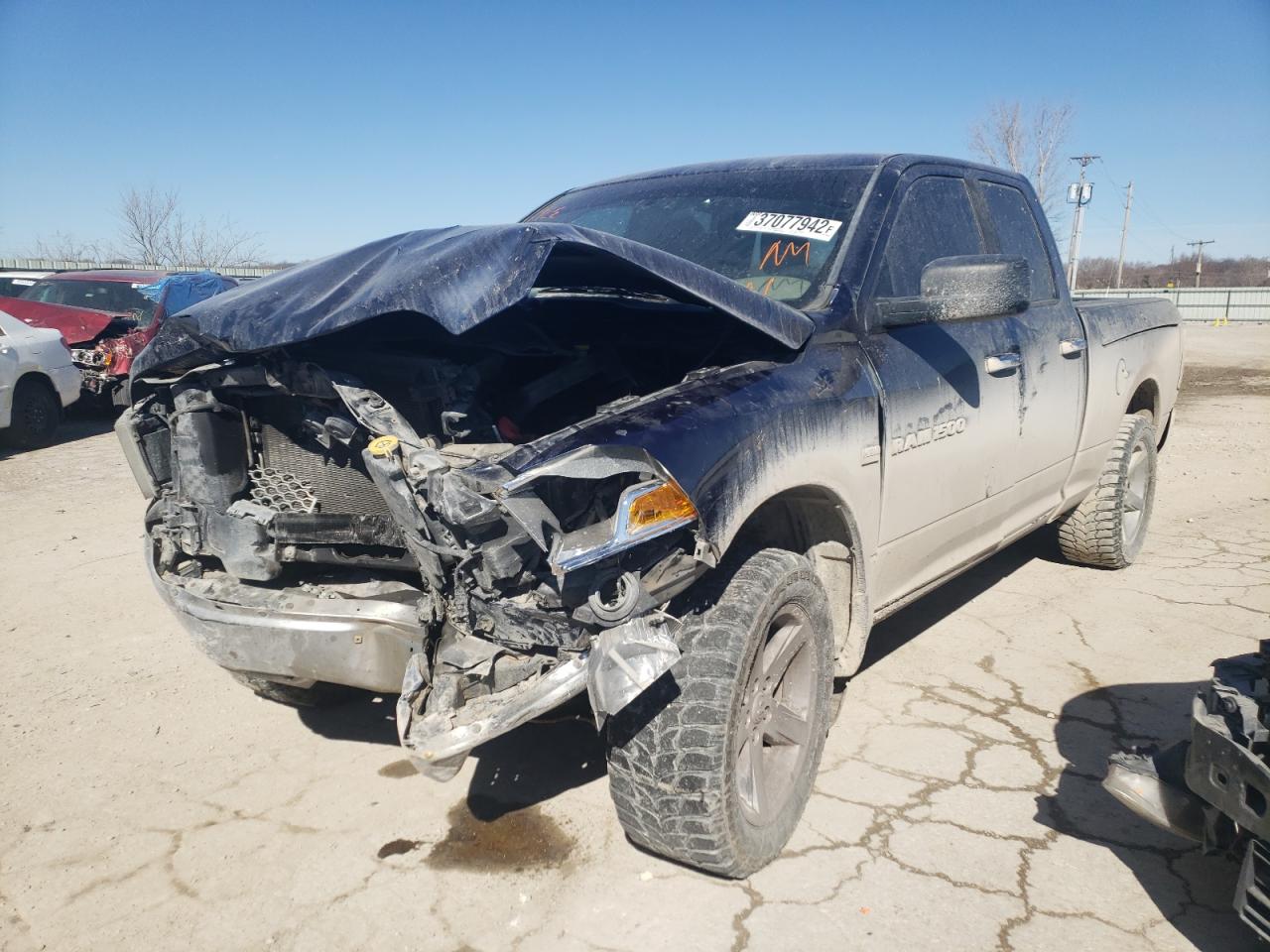 Фото 2 с аукциона – 2012 DODGE RAM 1500 S с VIN 1C6RD7GT0CS275582