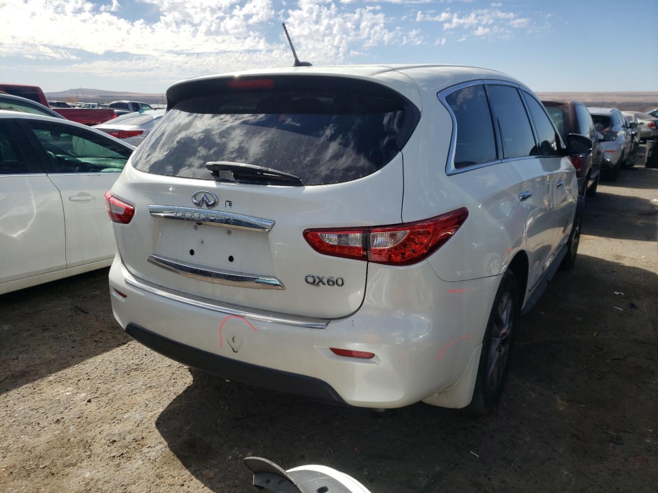 Photo 4 from auction – 2015 INFINITI QX60 with VIN 5N1AL0MN0FC516203