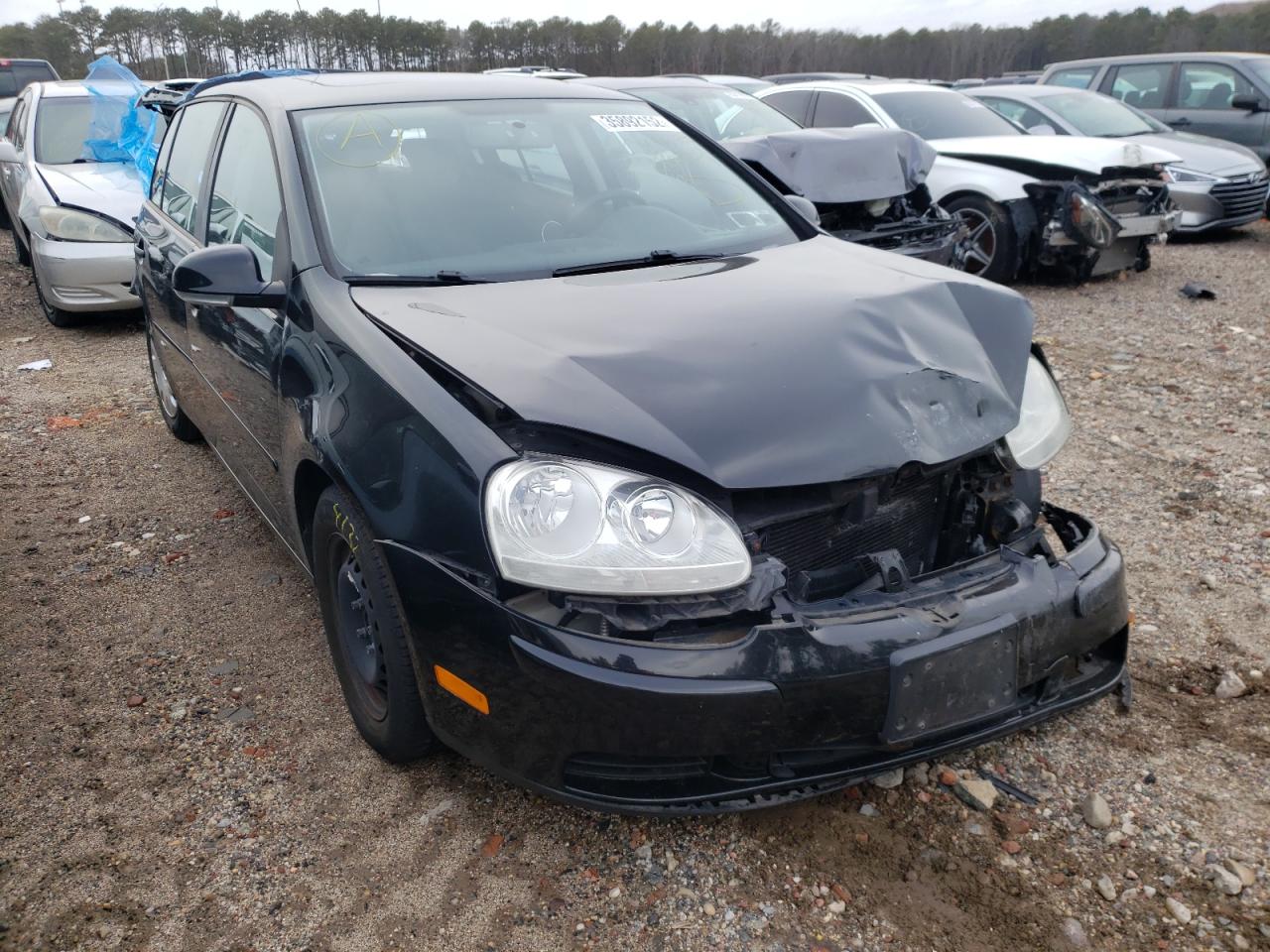 VOLKSWAGEN RABBIT 2008 with VIN WVWDB71K98W280904 - Photo from auction