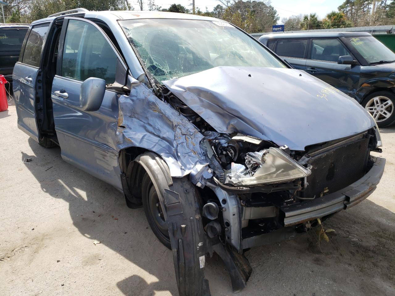 Photo 1 from auction – 2007 HONDA ODYSSEY EX with VIN 5FNRL386X7B007218