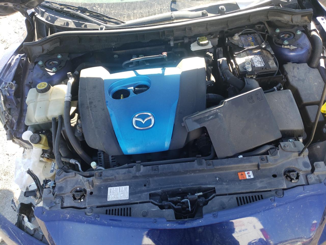 Photo 7 from auction – 2012 MAZDA 3 I with VIN JM1BL1M89C1611343