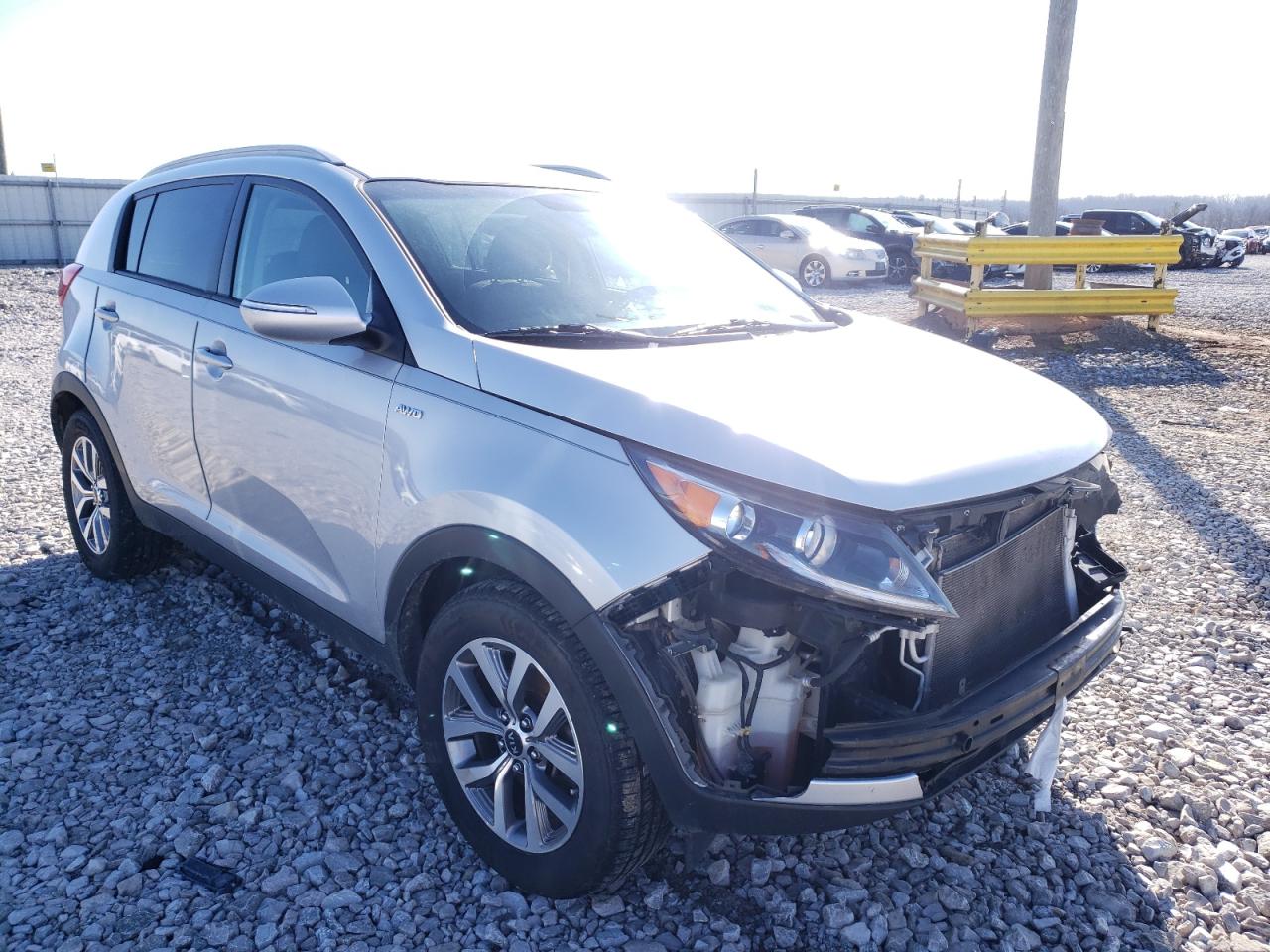 KIA SPORTAGE L 2014 with VIN KNDPBCACXE7579841 - Photo from auction