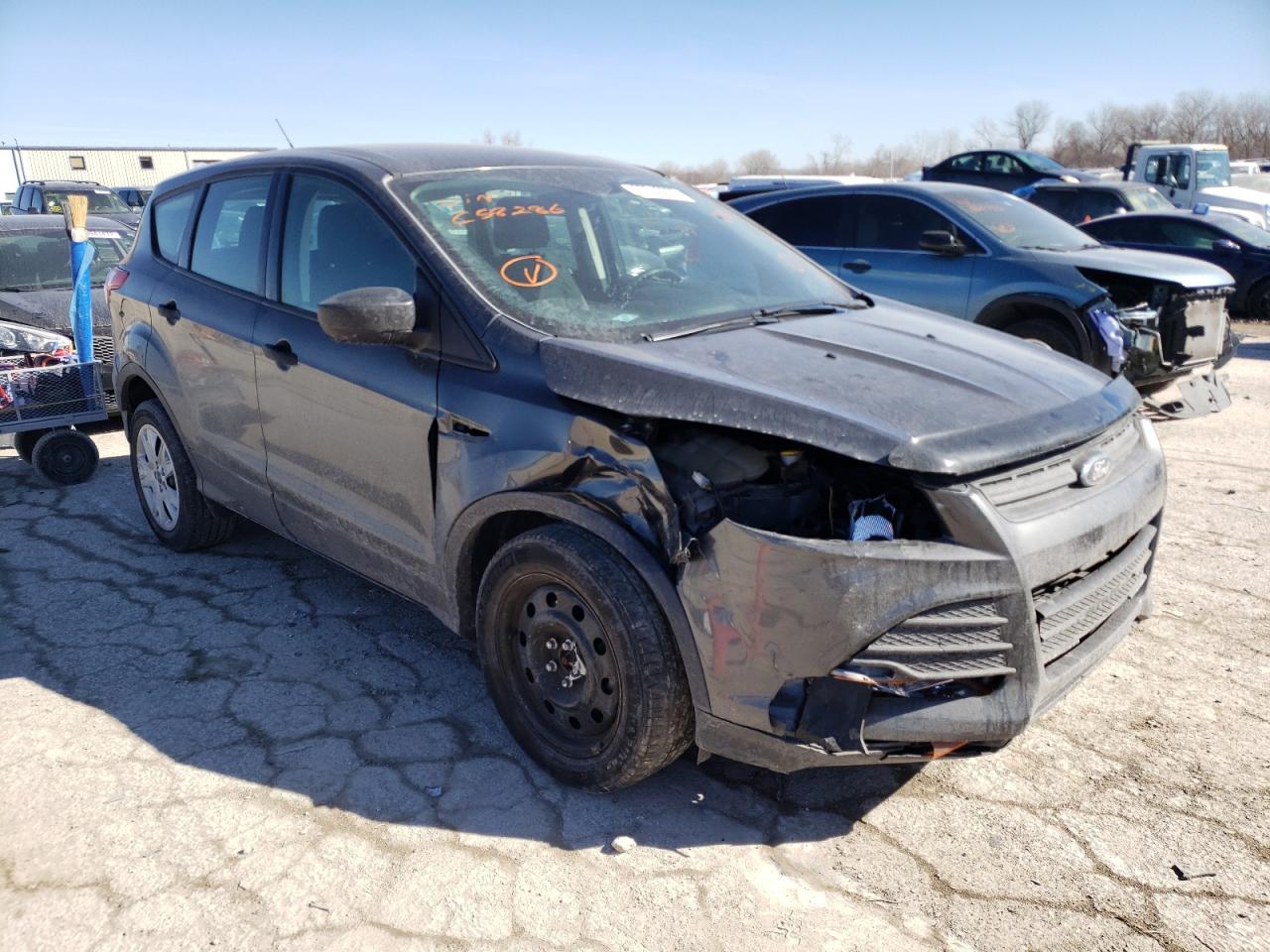 FORD ESCAPE S 2016 with VIN 1FMCU0F7XGUC58286 - Photo from auction