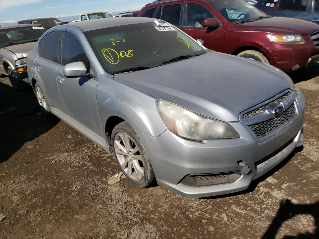SUBARU LEGACY 2.5 2014 with VIN 4S3BMBC67E3024570 - Photo from auction