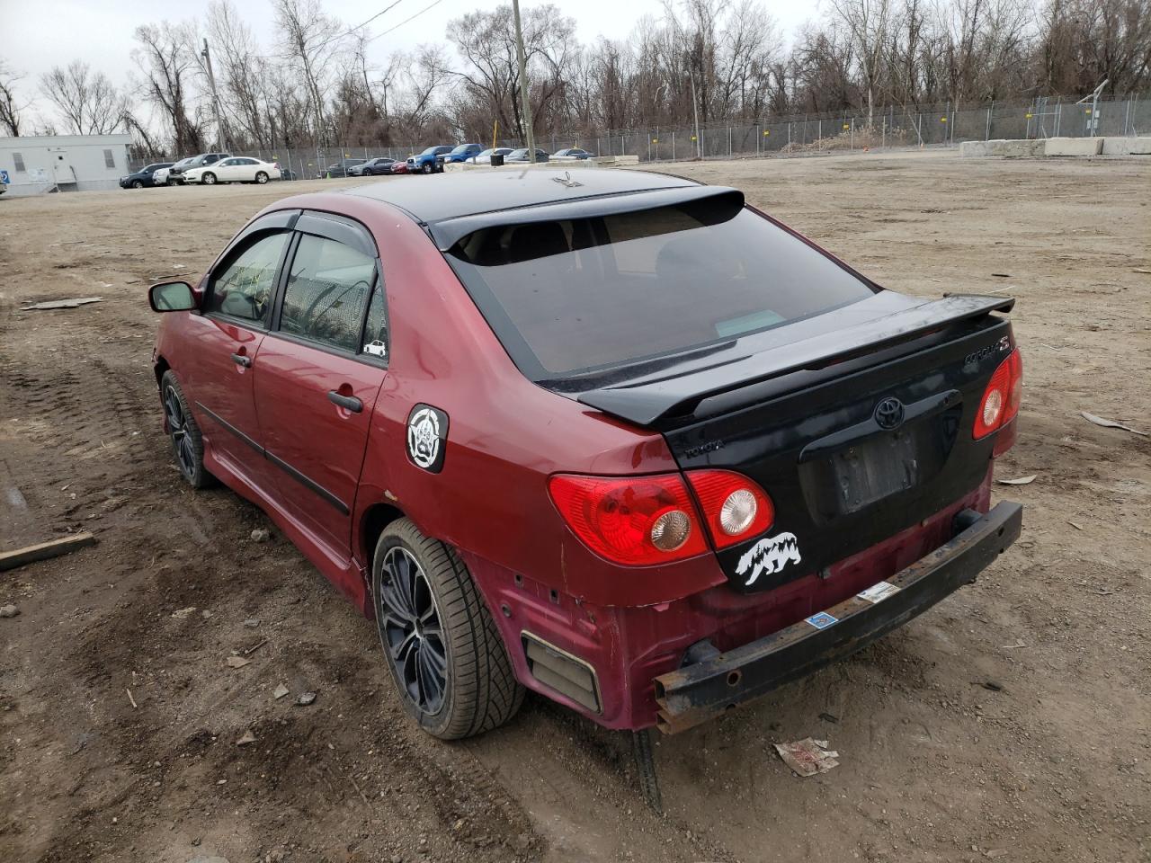 Photo 3 from auction – 2007 TOYOTA COROLLA CE with VIN 2T1BR32E37C844459