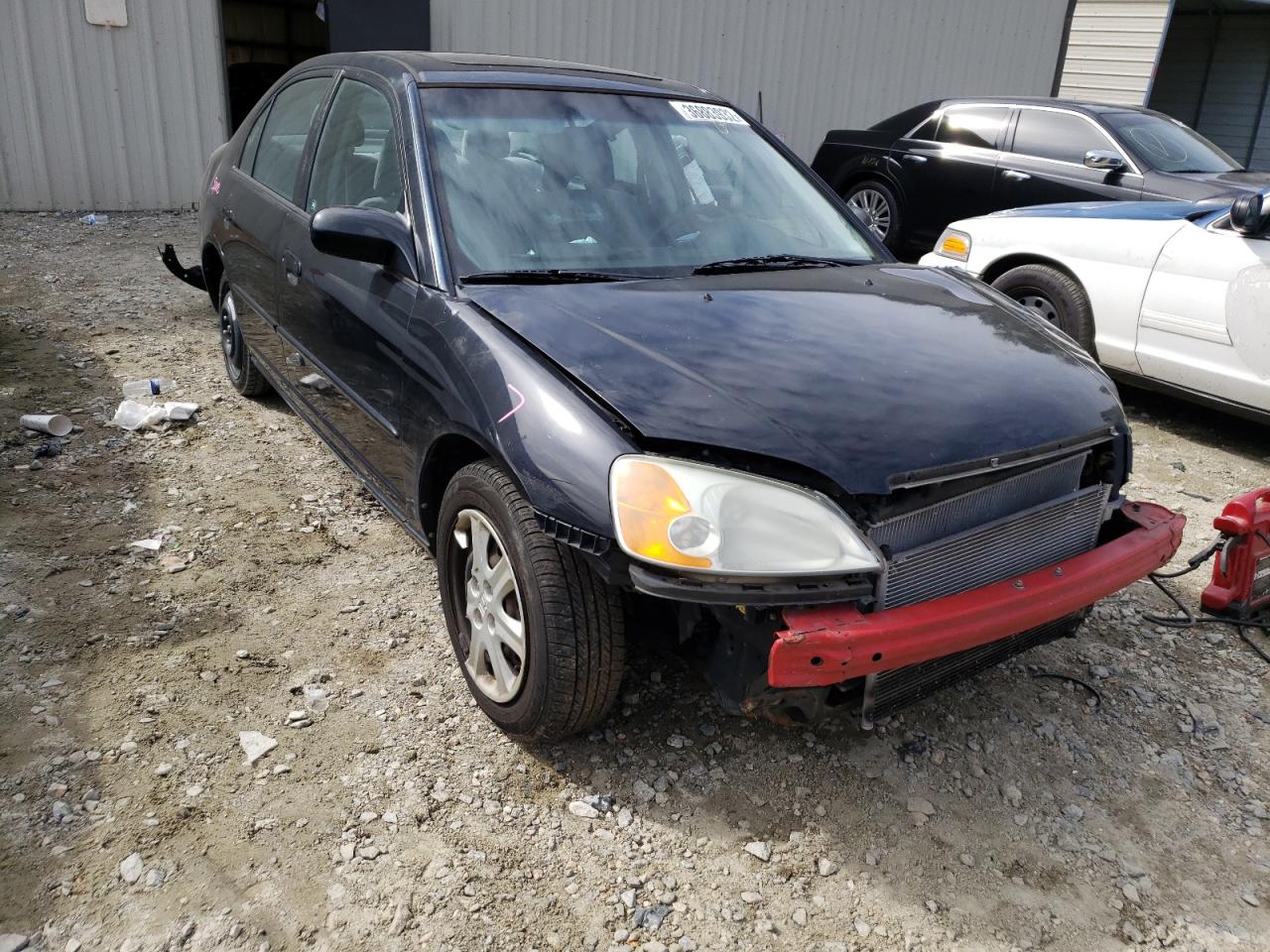 HONDA CIVIC EX 2003 with VIN 2HGES26703H570808 - Photo from auction