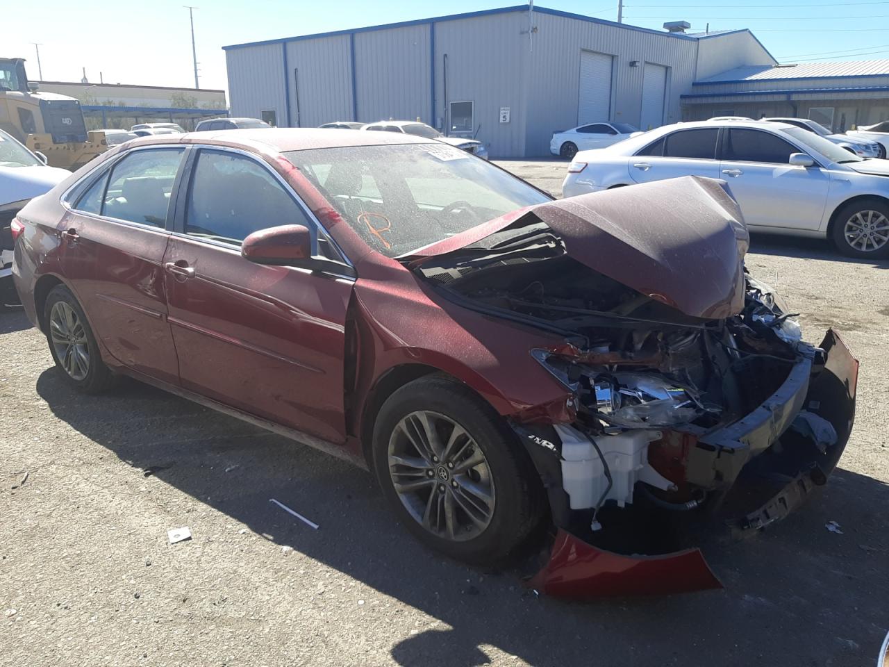 TOYOTA CAMRY LE 2017 with VIN 4T1BF1FK7HU773196 - Photo from auction