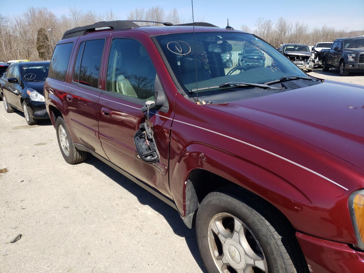 Photo 9 from auction – 2004 CHEVROLET TRAILBLAZE with VIN 1GNET16S246240155