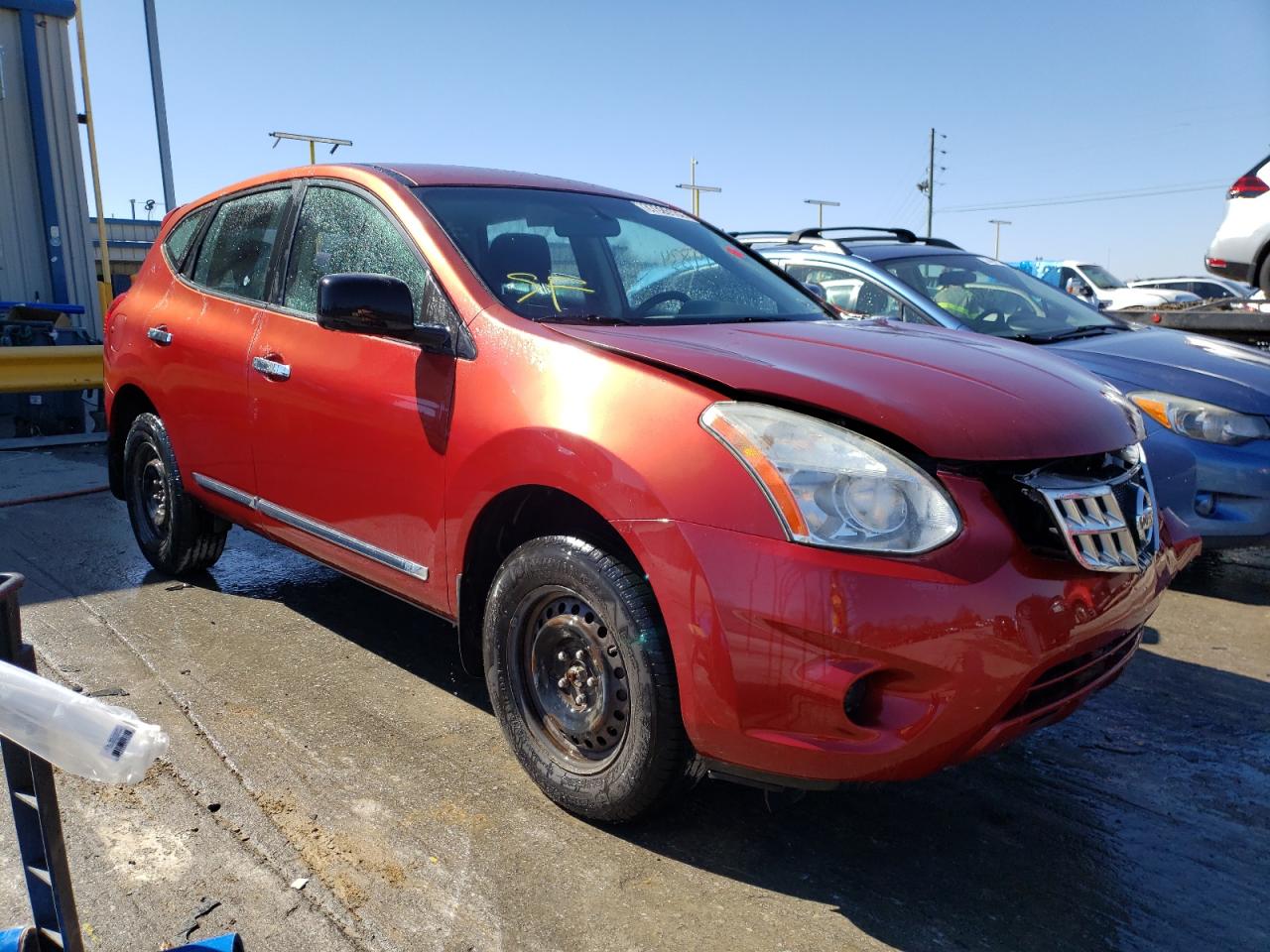NISSAN ROGUE S 2011 with VIN JN8AS5MV7BW301693 - Photo from auction