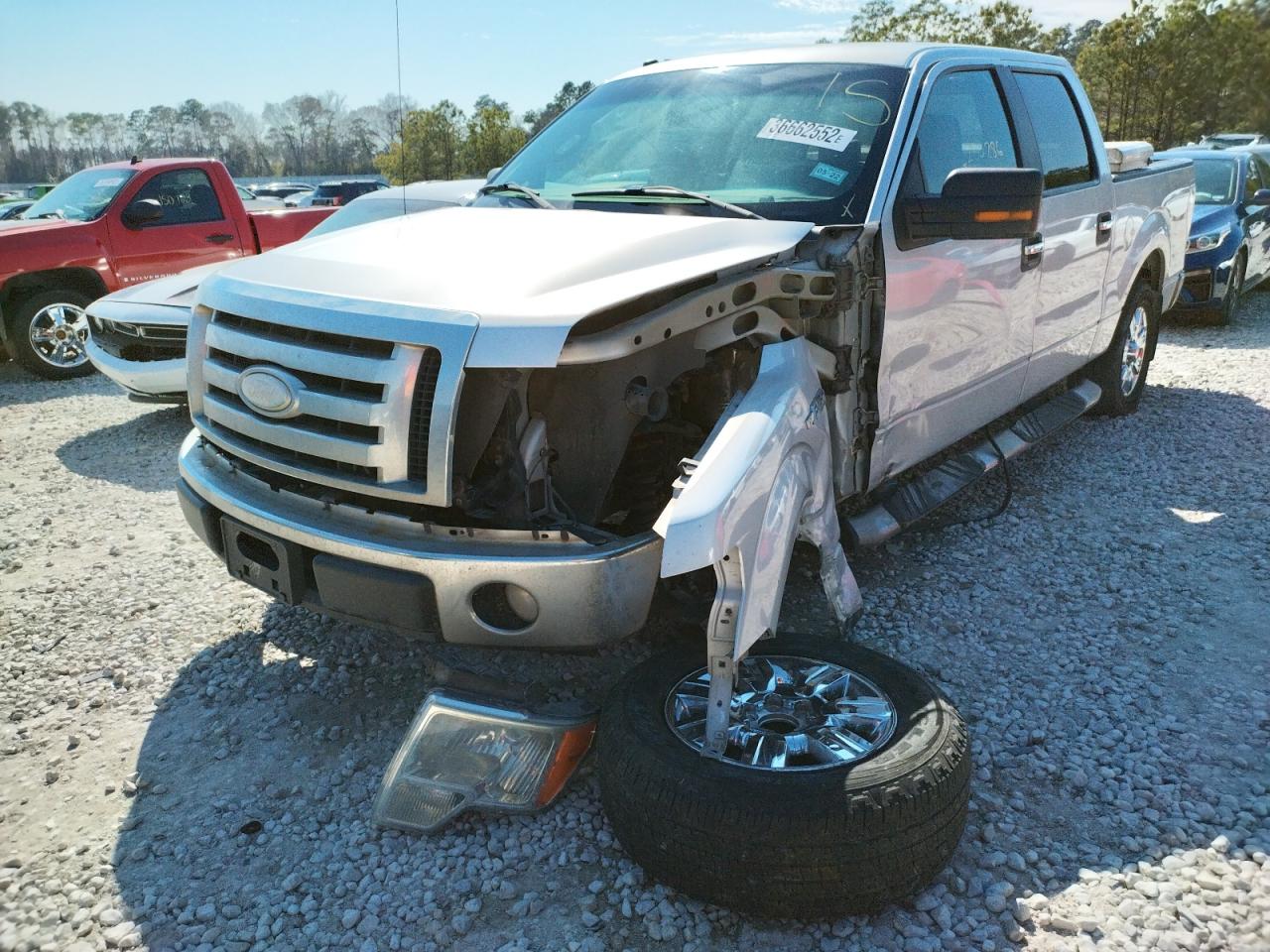 Photo 2 from auction – 2009 FORD F150 SUPER with VIN 1FTRW12849FA26335