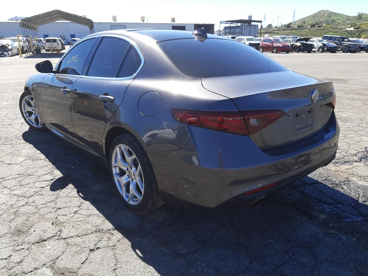 Photo 3 from auction – 2018 ALFA ROMEO GIULIA TI with VIN ZARFAECN1J7578053