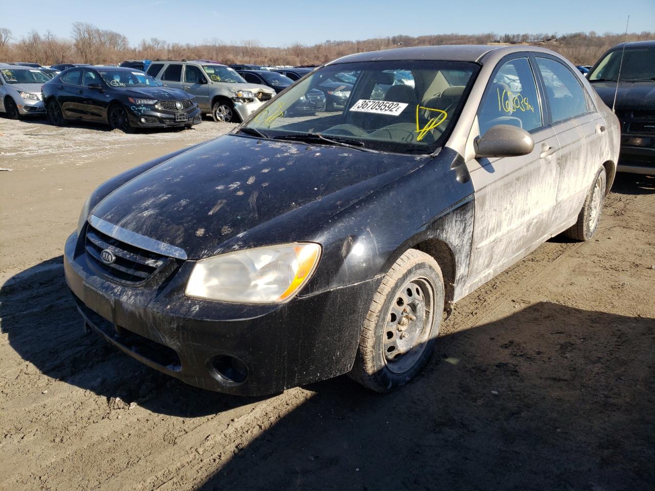 Photo 2 from auction – 2007 KIA SPECTRA EX with VIN KNAFE121375432776