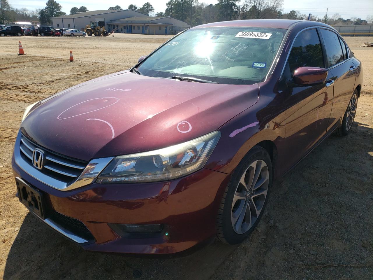 Photo 2 from auction – 2015 HONDA ACCORD SPO with VIN 1HGCR2F58FA256022