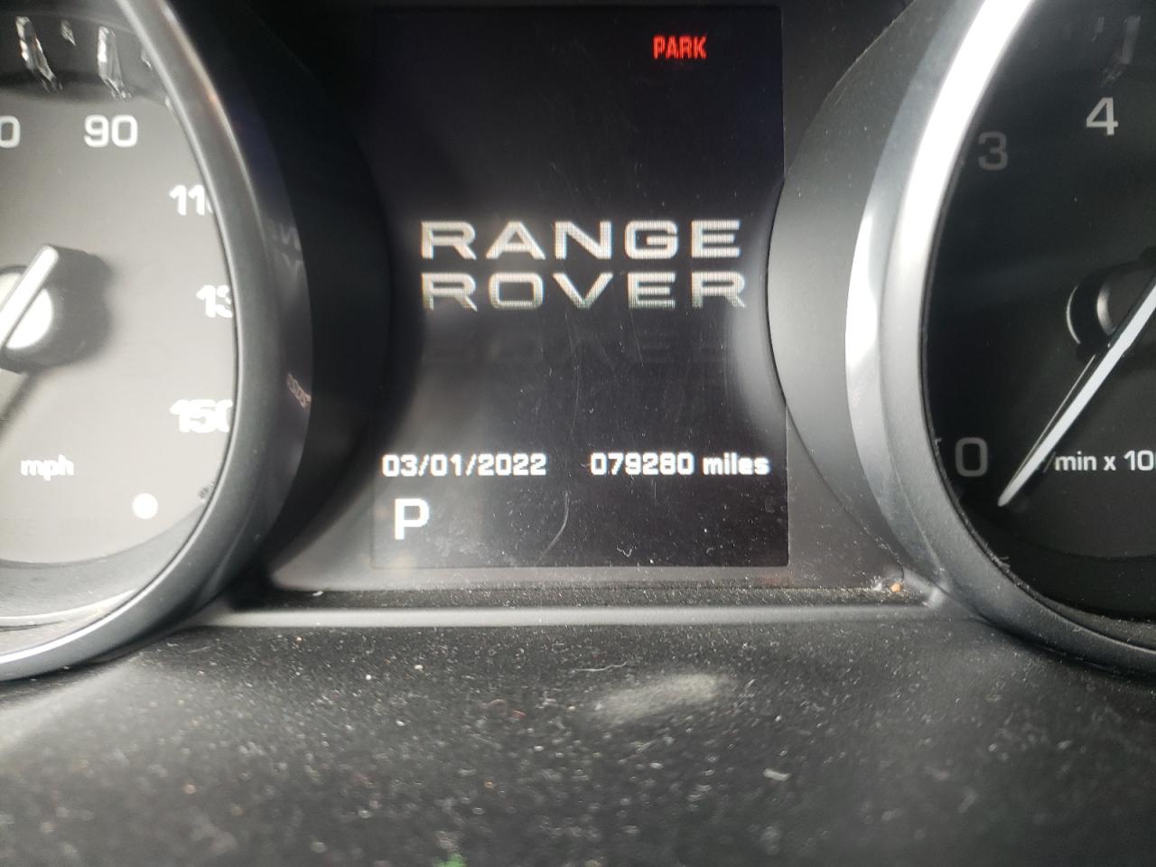 Photo 8 from auction – 2013 LAND ROVER RANGE ROVE with VIN SALVP2BG0DH805732