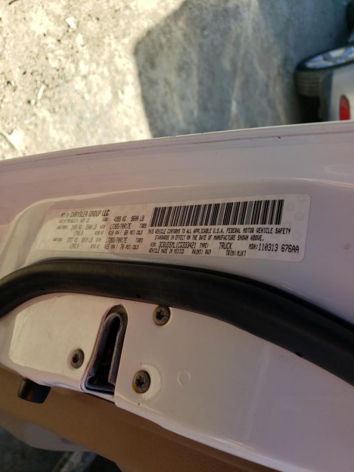 Photo 10 from auction – 2012 DODGE RAM 2500 S with VIN 3C6UD5ML1CG333421