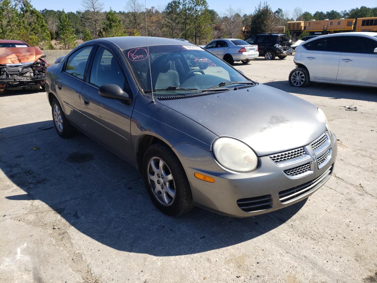 DODGE NEON SXT 2005 with VIN 1B3ES56C05D279210 - Photo from auction