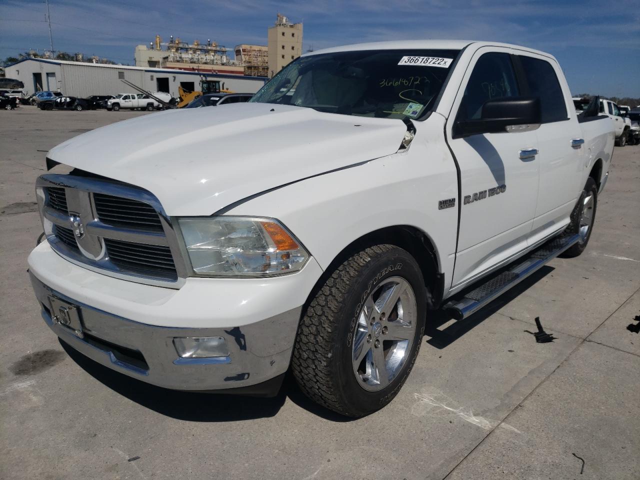 Photo 2 from auction – 2011 DODGE RAM 1500 with VIN 1D7RB1CT9BS601580