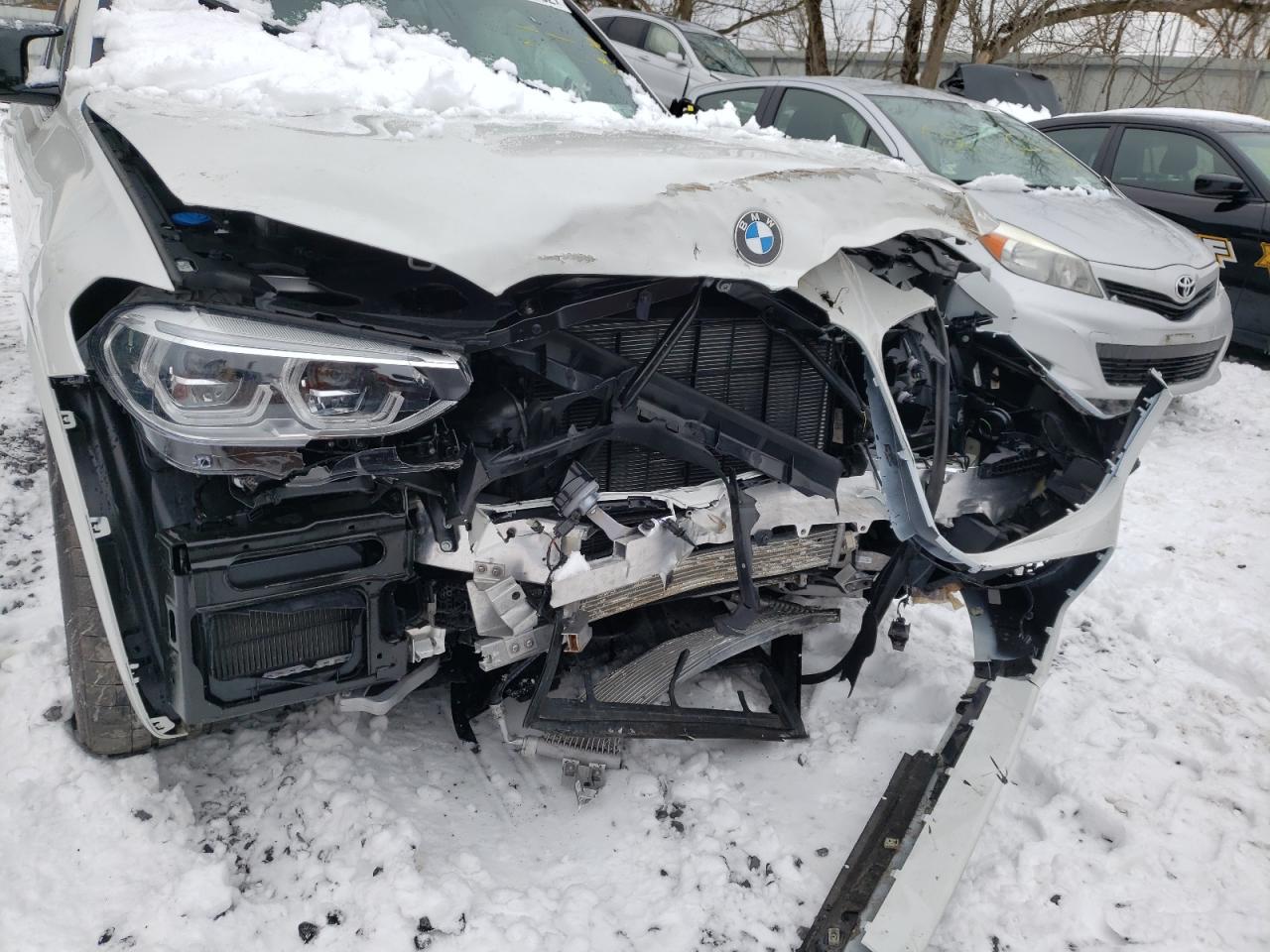 Photo 9 from auction – 2021 BMW X3 M COMPE with VIN 5YMTS0C00M9H58967