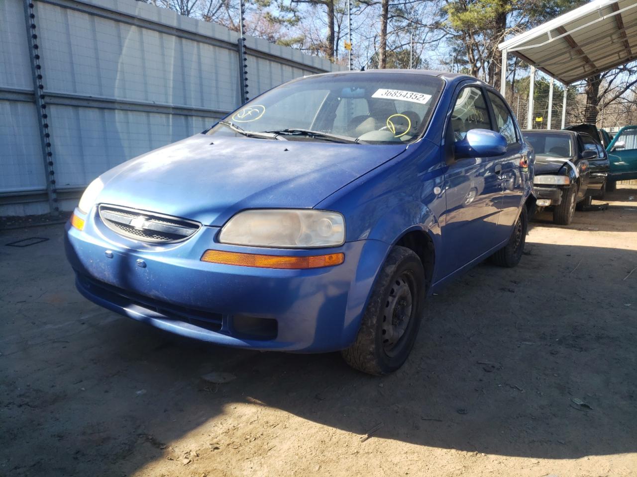 Photo 2 from auction – 2005 CHEVROLET AVEO BASE with VIN KL1TD52695B504033