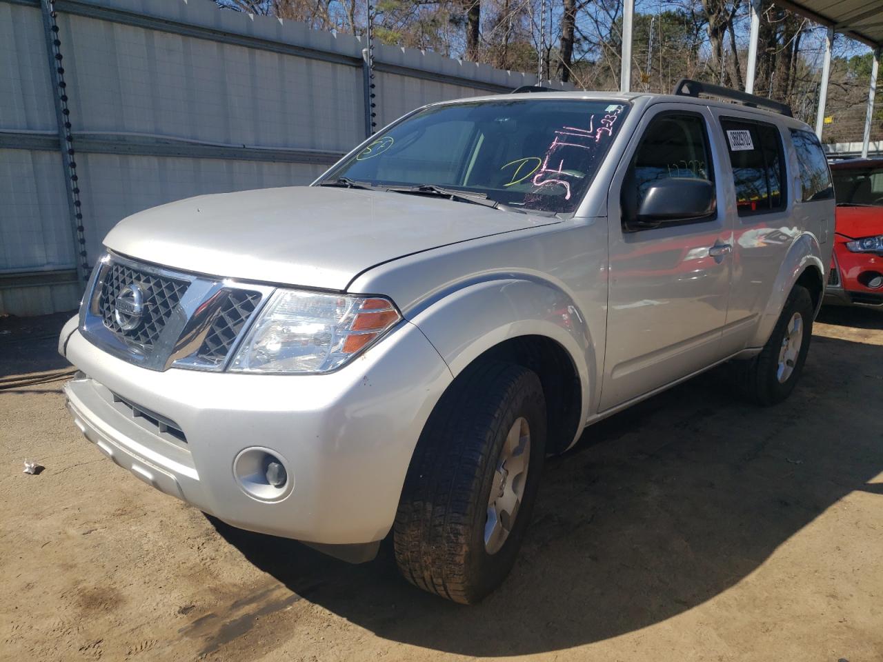Photo 2 from auction – 2012 NISSAN PATHFINDER with VIN 5N1AR1NN8CC640816
