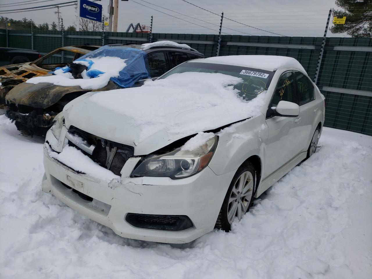 Photo 2 from auction – 2013 SUBARU LEGACY 2.5 with VIN 4S3BMBC67D3023224