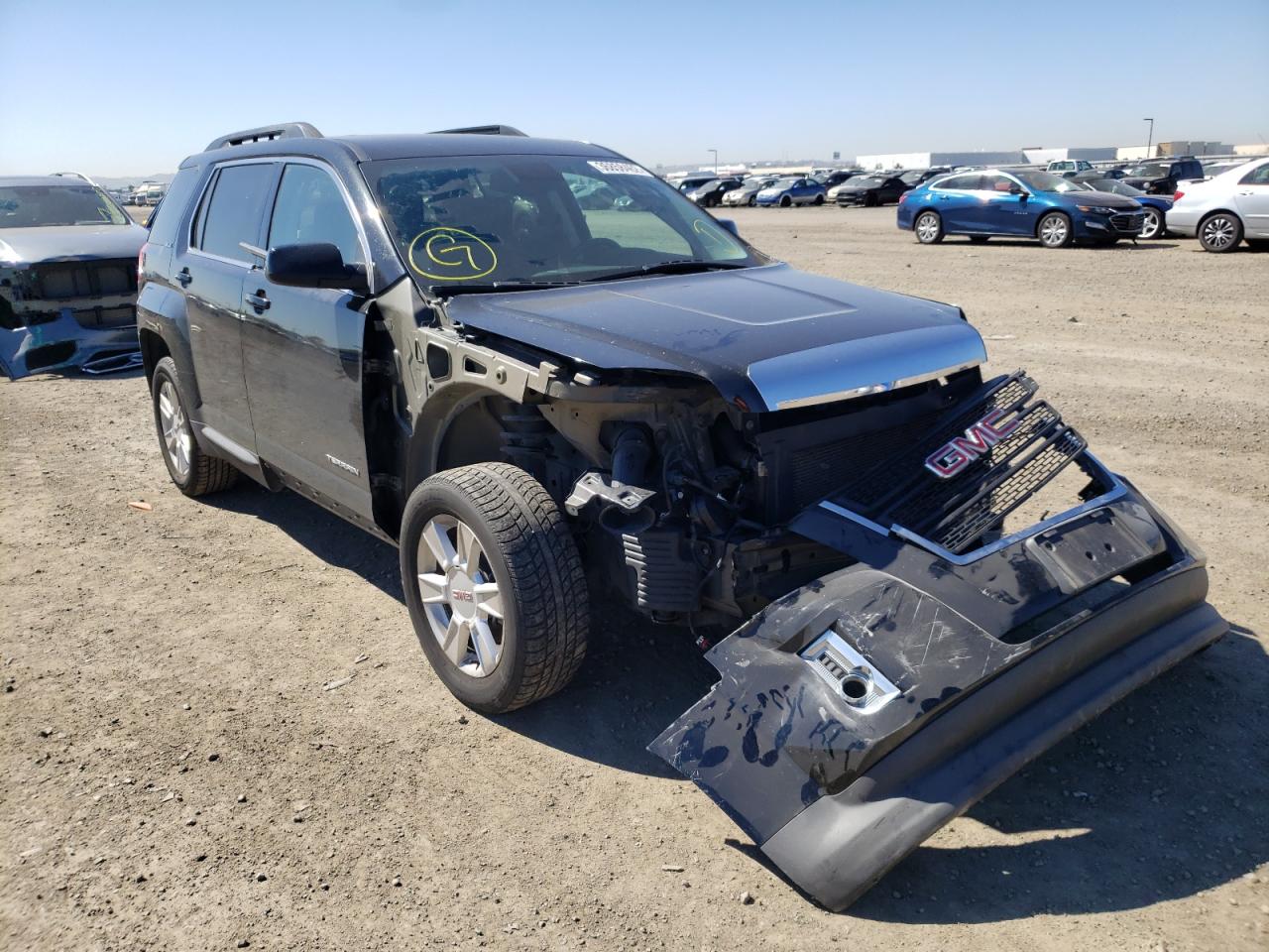 GMC TERRAIN SL 2012 with VIN 2GKALSEK4C6144359 - Photo from auction