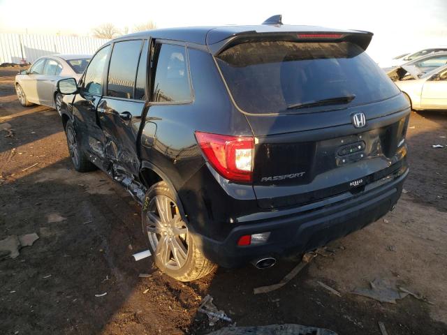 Photo 3 from auction – 2021 HONDA PASSPORT E with VIN 5FNYF8H53MB002879