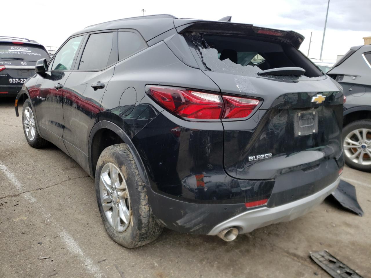 Photo 3 from auction – 2021 CHEVROLET BLAZER 3LT with VIN 3GNKBDRS9MS525479