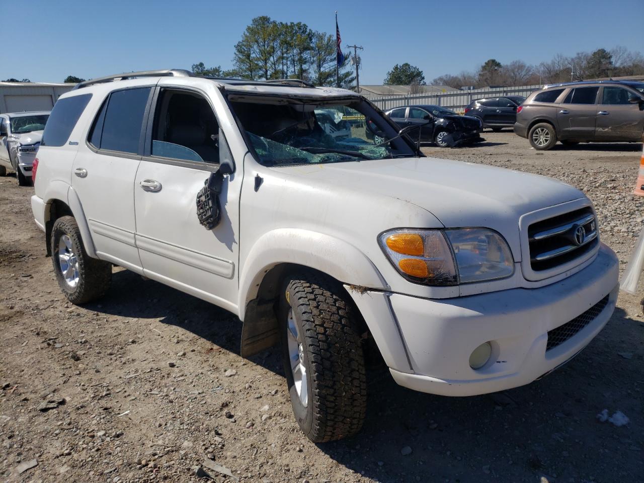 TOYOTA SEQUOIA LI 2004 with VIN 5TDBT48AX4S213836 - Photo from auction
