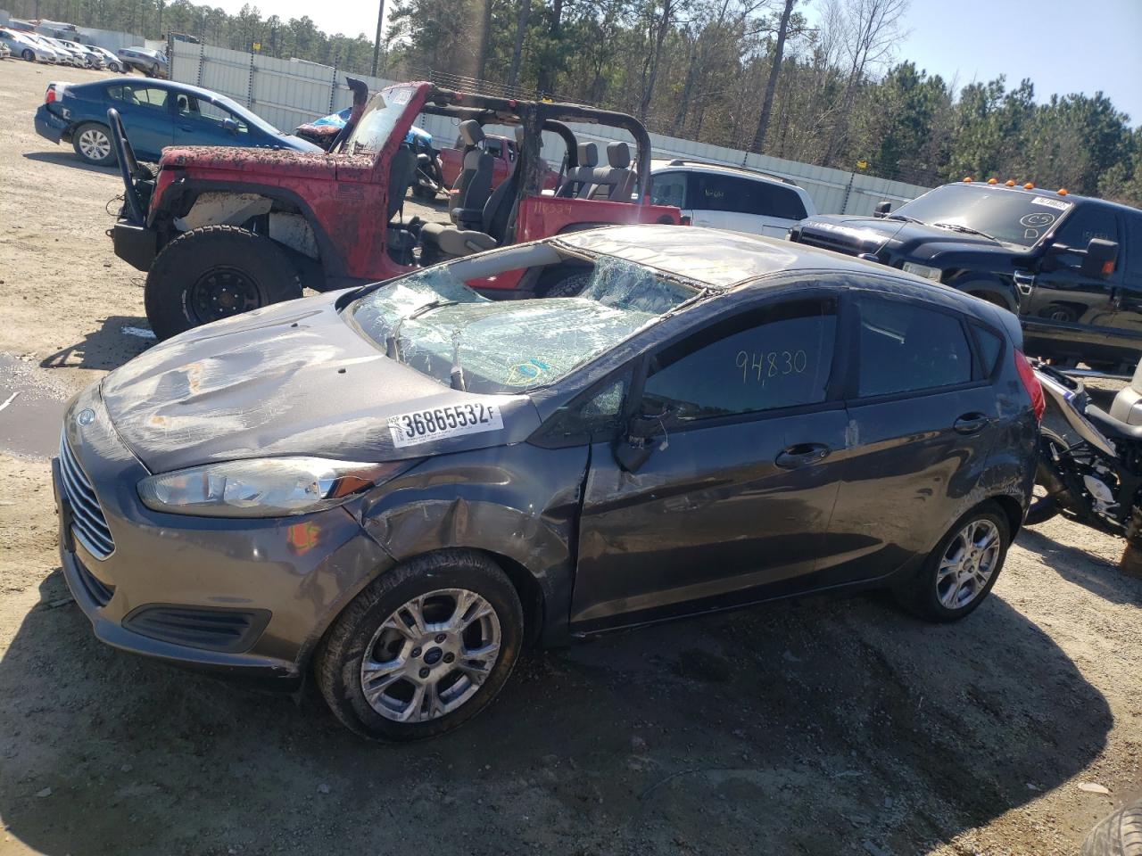 Photo 9 from auction – 2015 FORD FIESTA SE with VIN 3FADP4EJ4FM117470