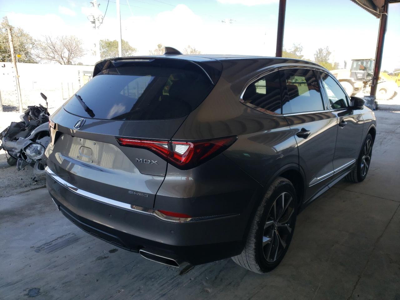 Photo 4 from auction – 2022 ACURA MDX TECHNO with VIN 5J8YE1H47NL039287