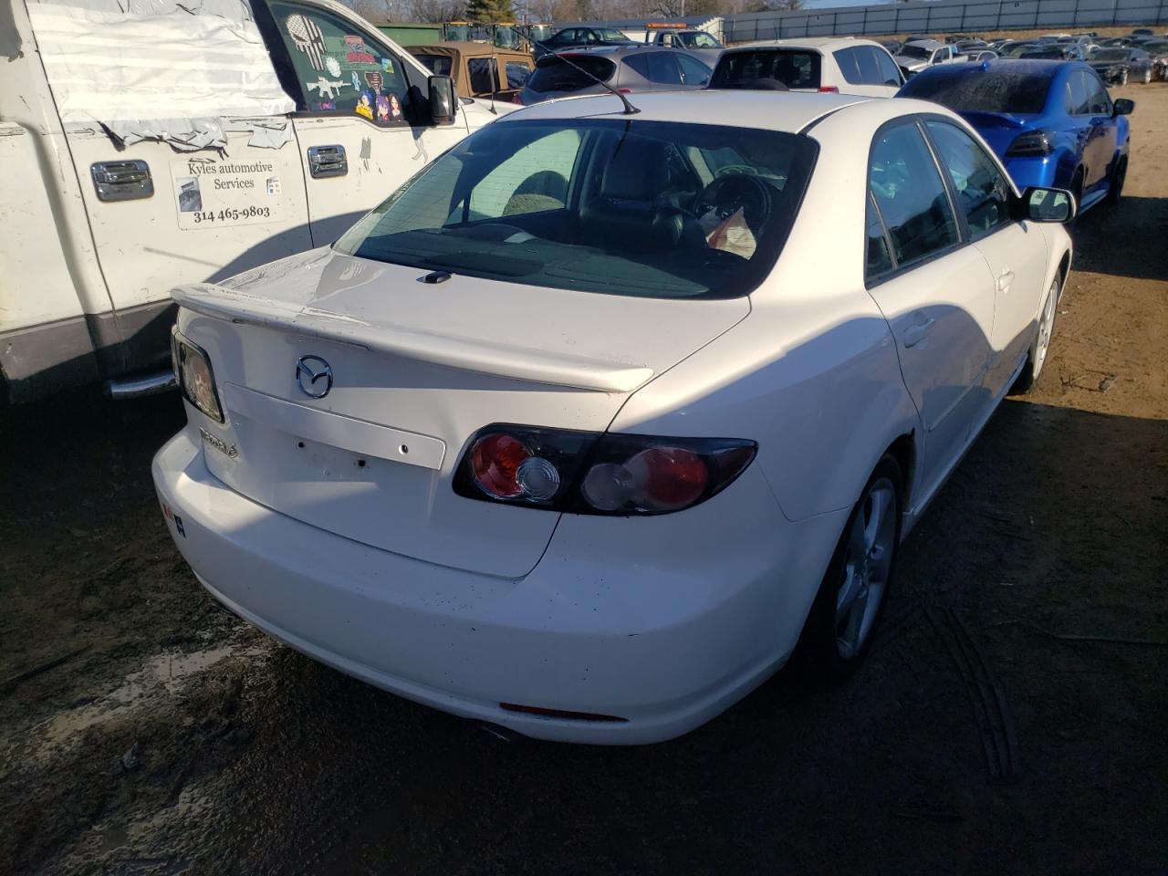 Photo 4 from auction – 2008 MAZDA 6 I with VIN 1YVHP80CX85M17769