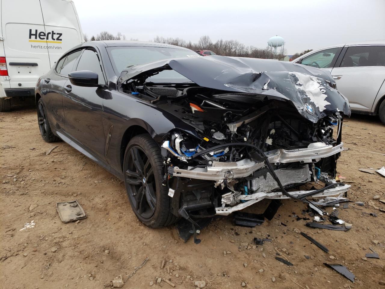 BMW 840XI 2021 with VIN WBAGV4C03MCF06221 - Photo from auction