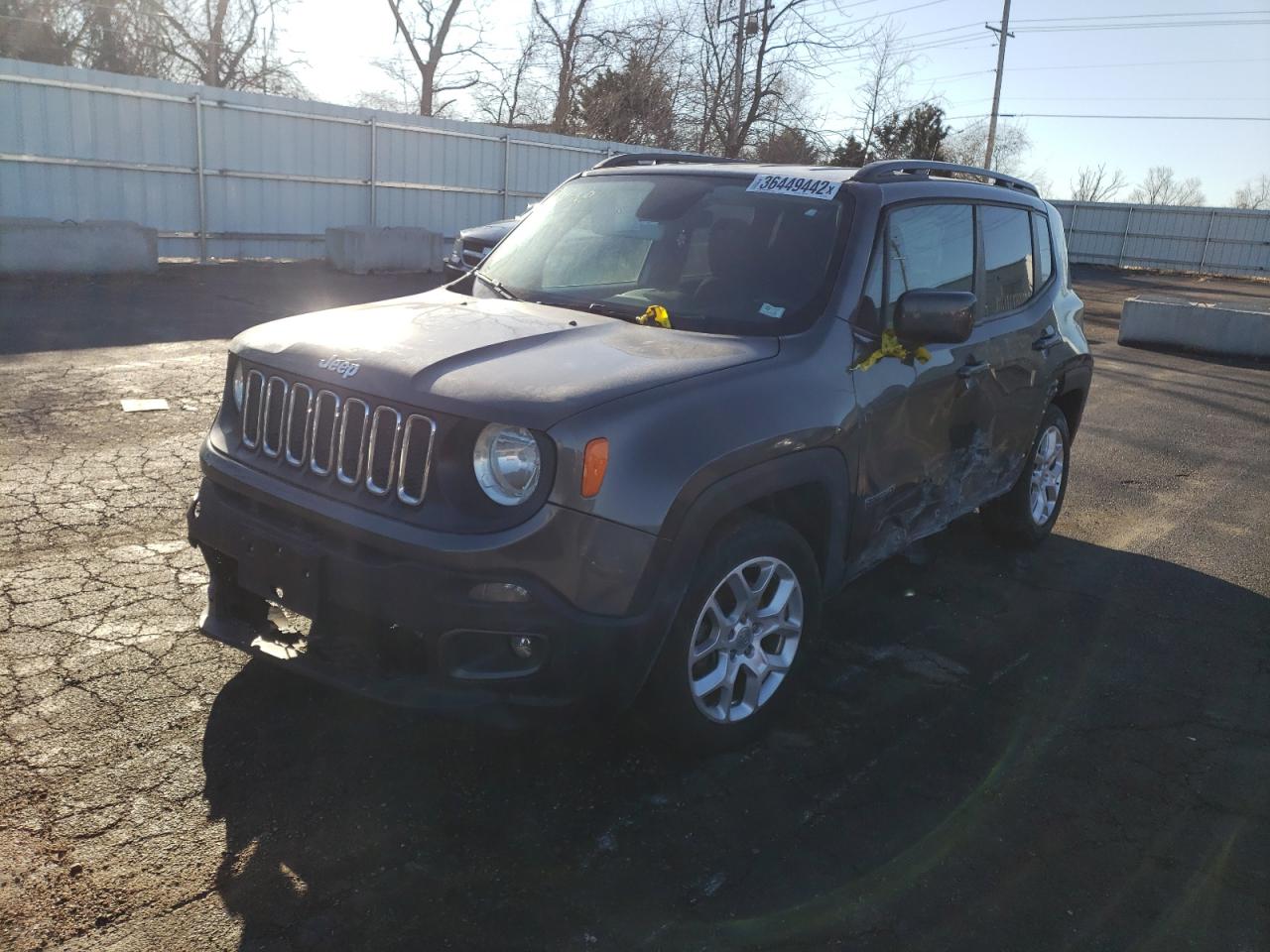 Photo 2 from auction – 2018 JEEP RENEGADE L with VIN ZACCJABB0JPH64909