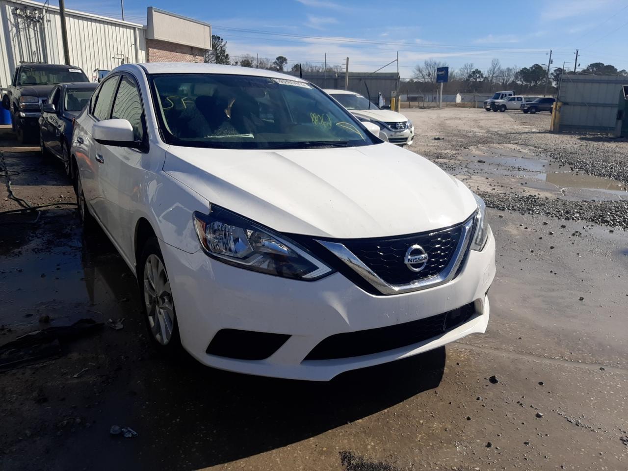 NISSAN SENTRA S 2019 with VIN 3N1AB7AP3KY223373 - Photo from auction