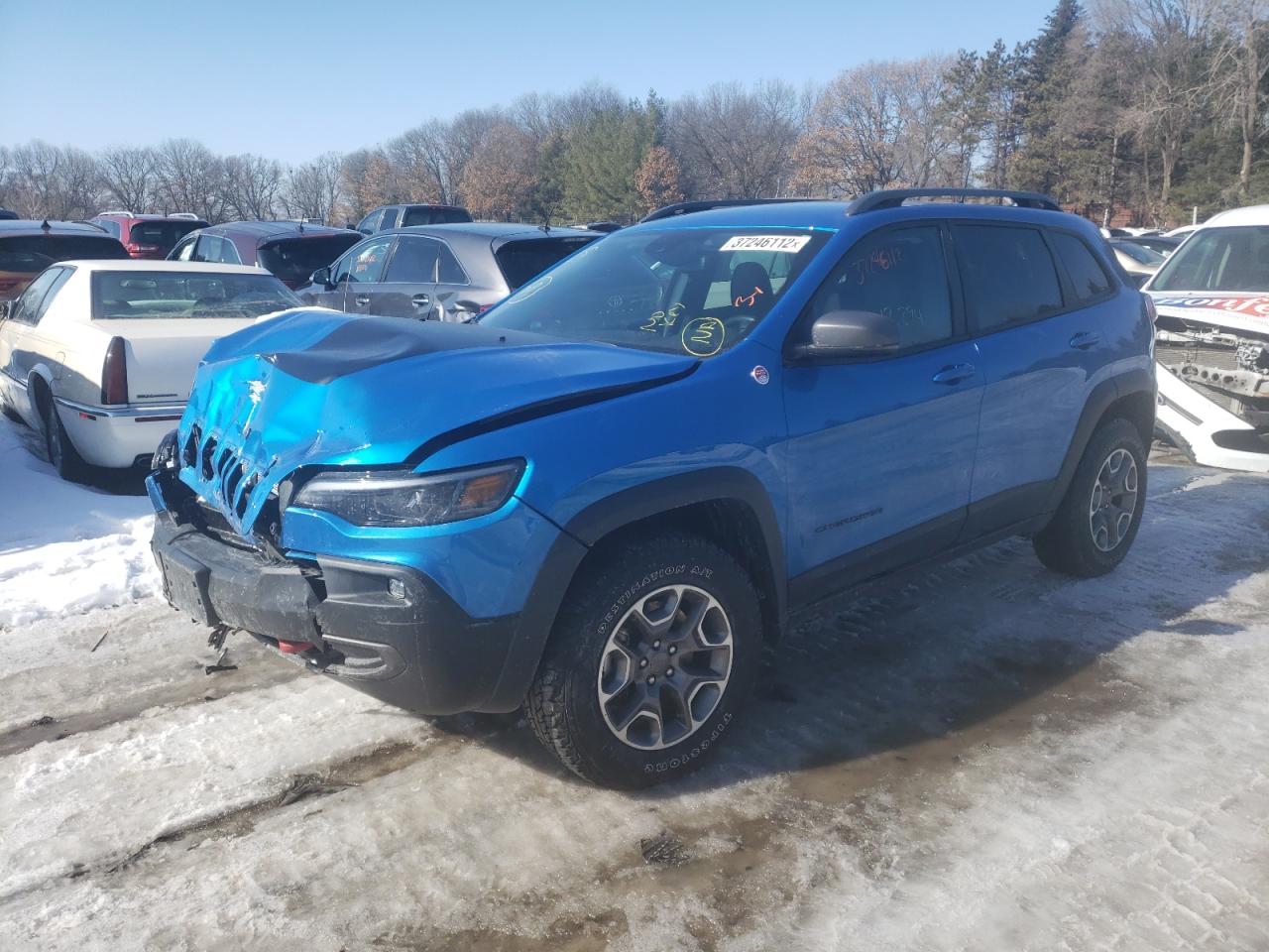 Photo 2 from auction – 2021 JEEP CHEROKEE T with VIN 1C4PJMBX4MD129337